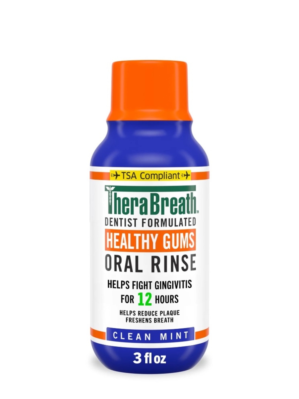 TheraBreath Healthy Gums Oral Rinse DUO TSA-Compliant